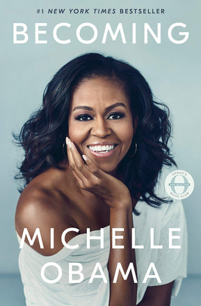 Cover of Michelle Obama's book, Becoming